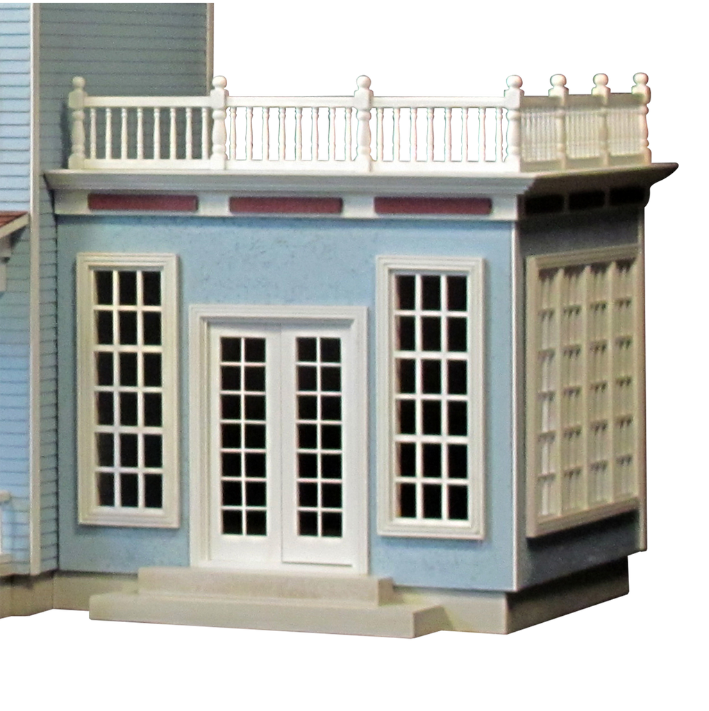 New England dollhouse Conservatory Addition