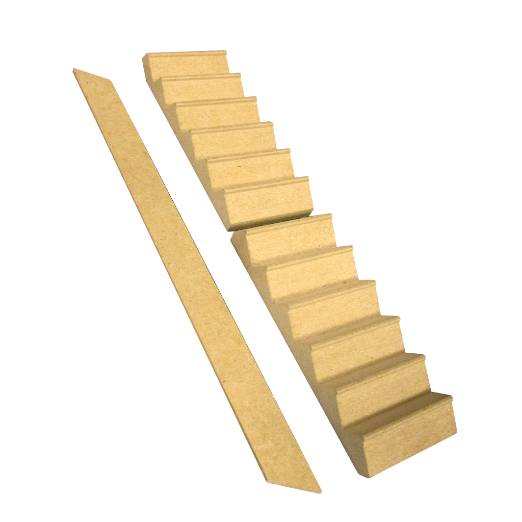 Dollhouse Stairs for Many Junior Dollhouses