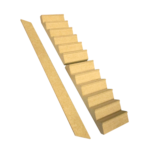 Dollhouse Stairs for Many Junior Dollhouses