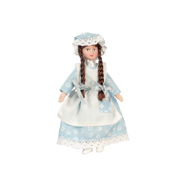 1 Inch Scale Porcelain Country Girl