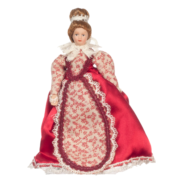 1 Inch Scale Victorian Mother Miniature Doll