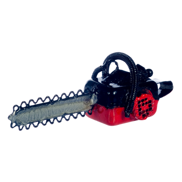 1 Inch Scale Dollhouse Miniature Chainsaw