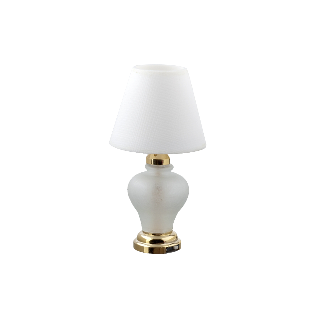 Houseworks LED Miniature Frosted White Glass Table Lamp - great price! –  Real Good Toys