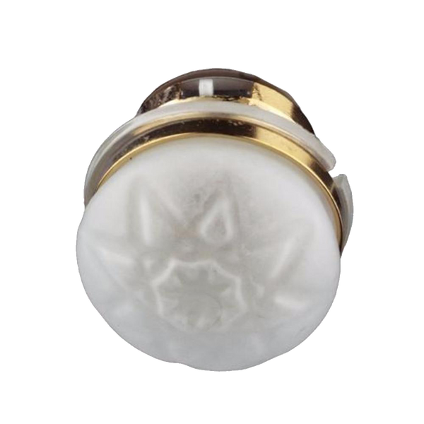 Houseworks LED Miniature Frost Etched Ceiling Lamp Battery Operated