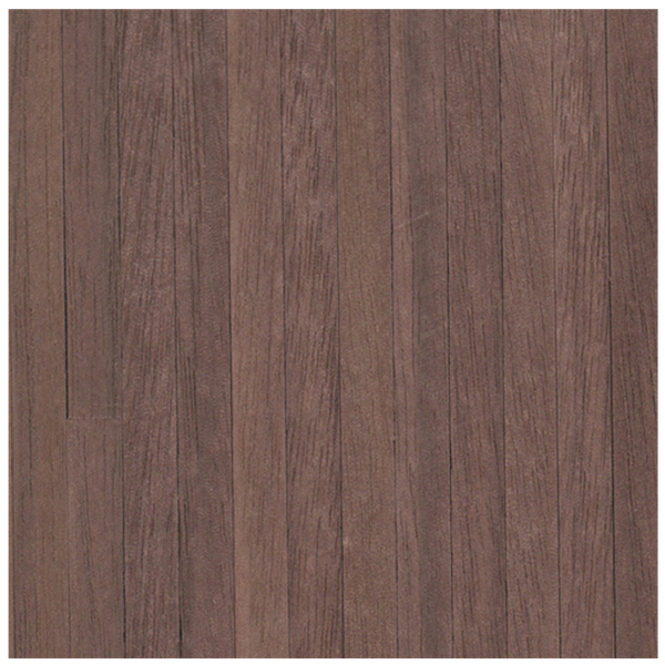 Houseworks Black Walnut Dollhouse Wood Flooring Self-Adhesive Sheet