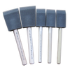 Multi Size Poly Foam Brush Set with General Purpose Pad - 6 pieces