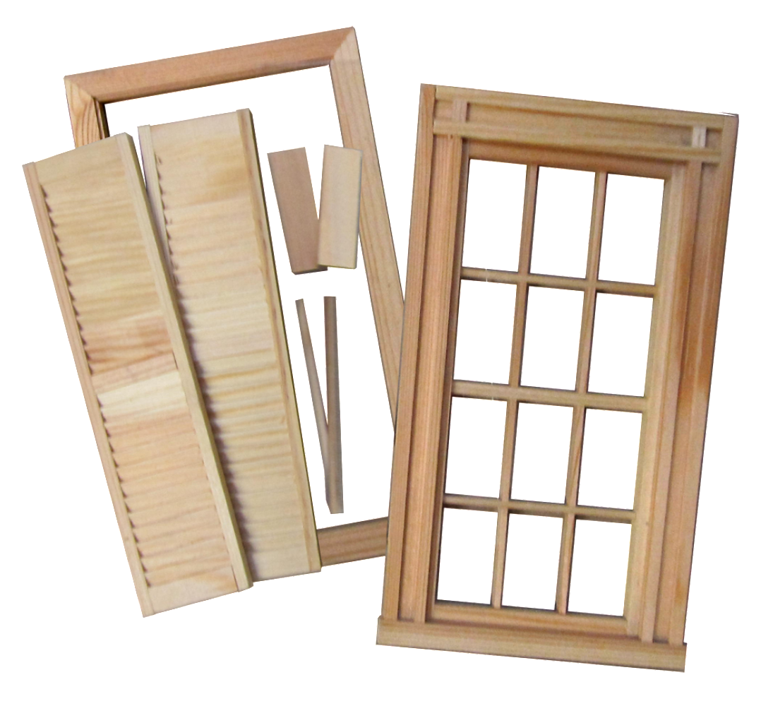Dollhouse best sale shutters diy