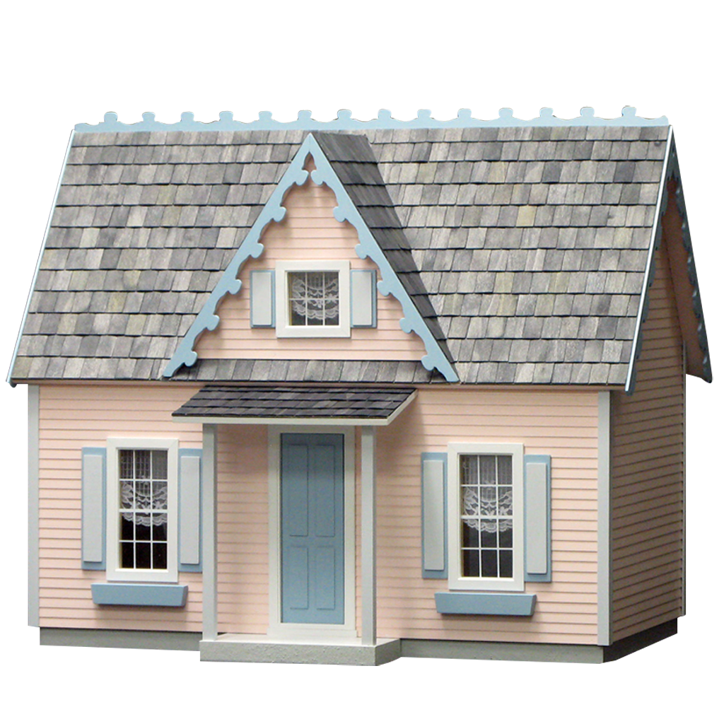 Victorian Cottage Jr. Dollhouse Kit Milled MDF – Real Good Toys