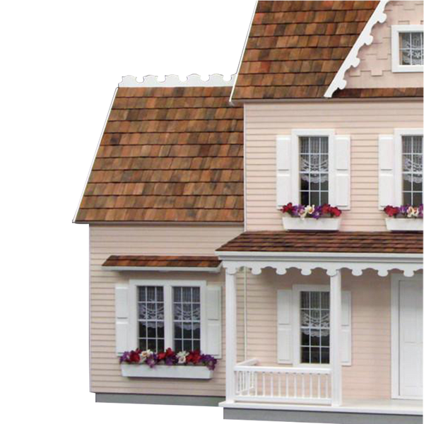 Colonial Junior Dollhouse Addition Milled MDF