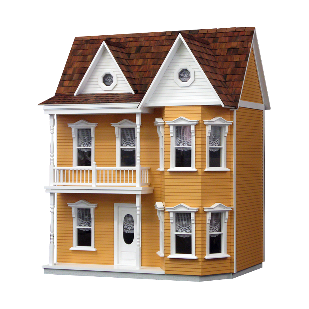 Princess Anne Dollhouse Kit Milled MDF Real Good Toys