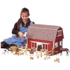 Ruff 'n Rustic All American Barn Dollhouse Kit