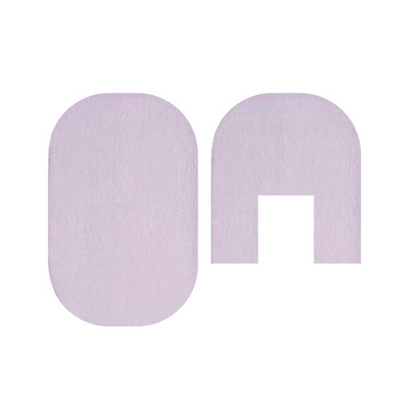 1 Inch Scale Dollhouse Miniature 2 Piece Bath Rug Set Lilac