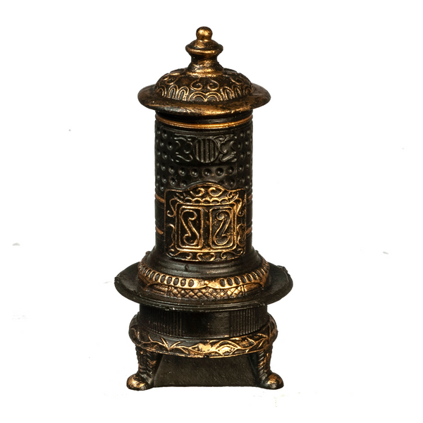 1/2 Inch Scale Parlor Stove Dollhouse Miniature