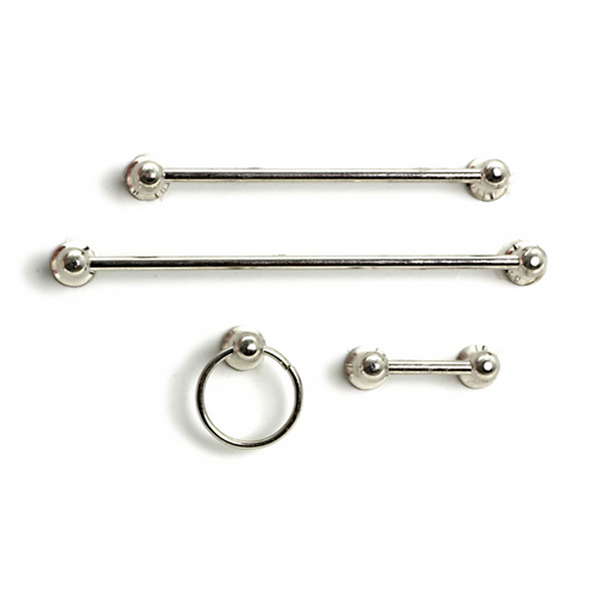 Dollhouse Miniature Chrome Towels and Toilet Paper Holder