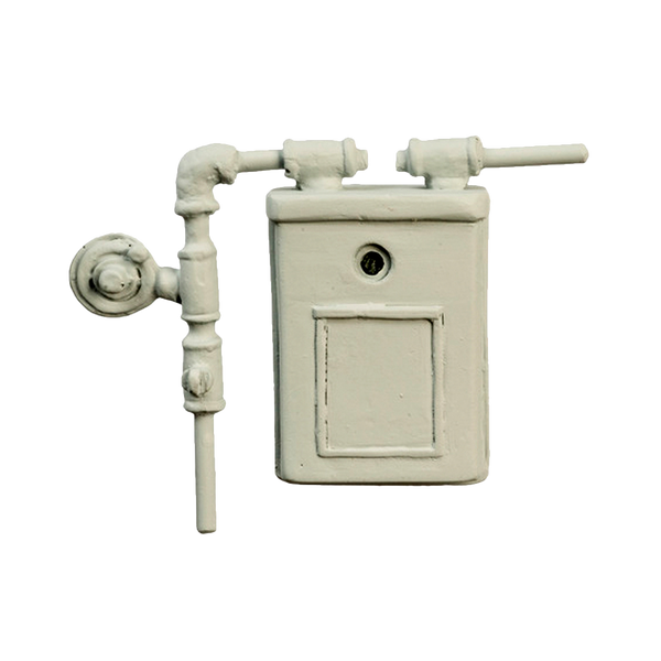 1 Inch Scale Dollhouse Miniature Gas Meter