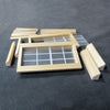 Fancy 12-Light Dollhouse Standard Single Window Kit