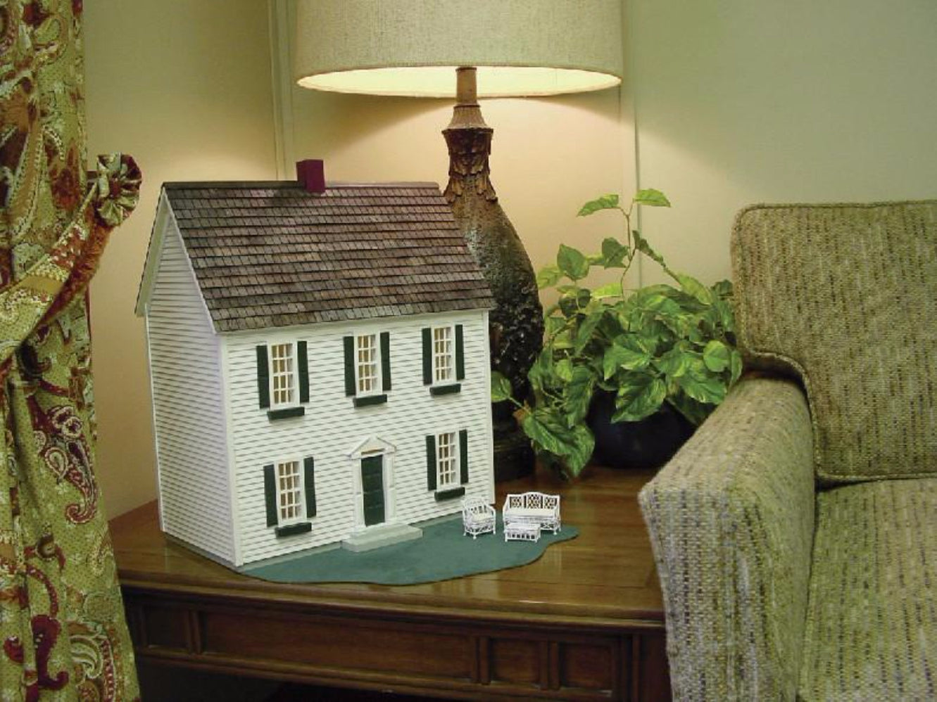 1/2 Inch Scale Colonial Dollhouse Kit– Real Good Toys